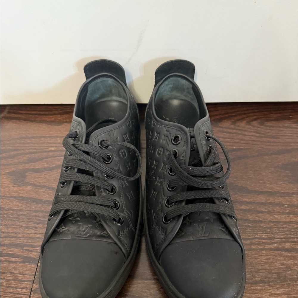 Louis Vuitton Black High-Top Sneakers